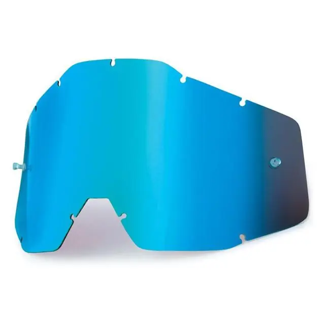 100% Ecran de masque Accuri/Strata/Racecraft mirror Bleu Marque