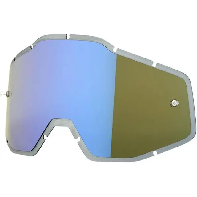 100% Ecran de masque Accuri/Strata/Racecraft mirror bleu Haute Qualité