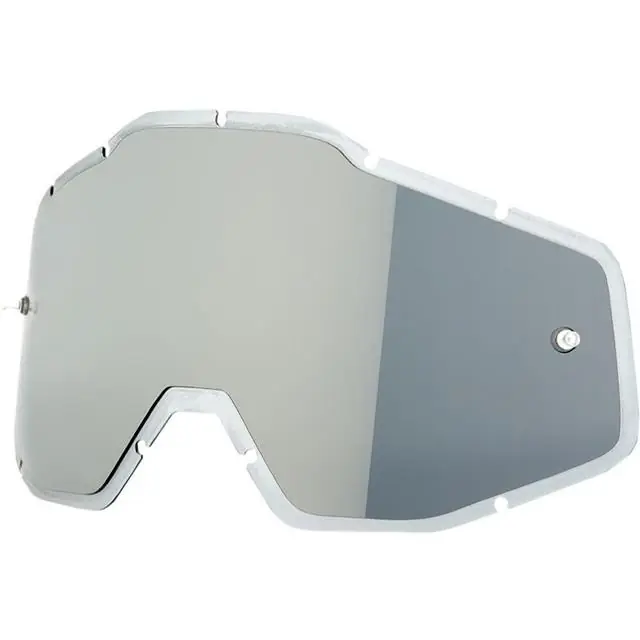 100% Ecran de masque Accuri/Strata/Racecraft mirror argent flash Commande En Gros