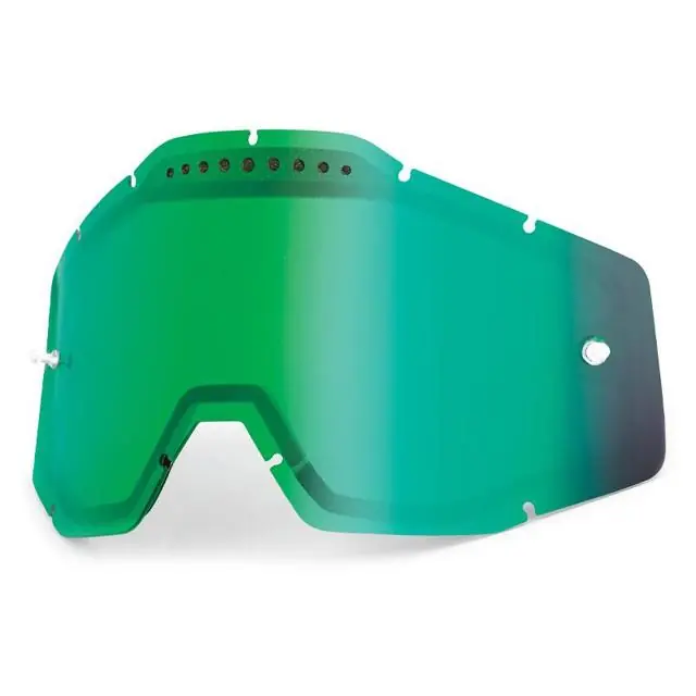 100% Ecran de masque Accuri/Strata/Racecraft mirror vert Meilleure Vente