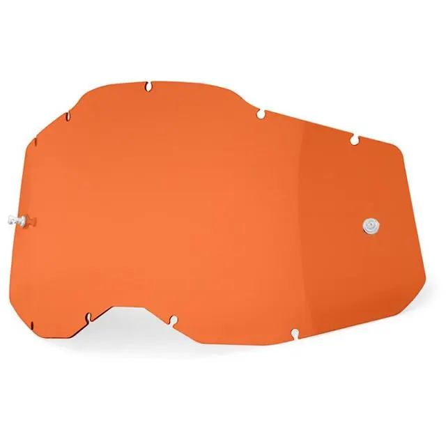 100% Ecran de masque Accuri2/Strata2/Racecraft2 orange Prix Promo