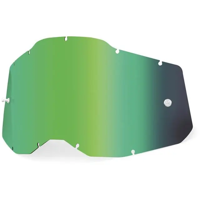 100% Ecran de masque Accuri2/Strata2/Racecraft2 mirror vert Usine Directe