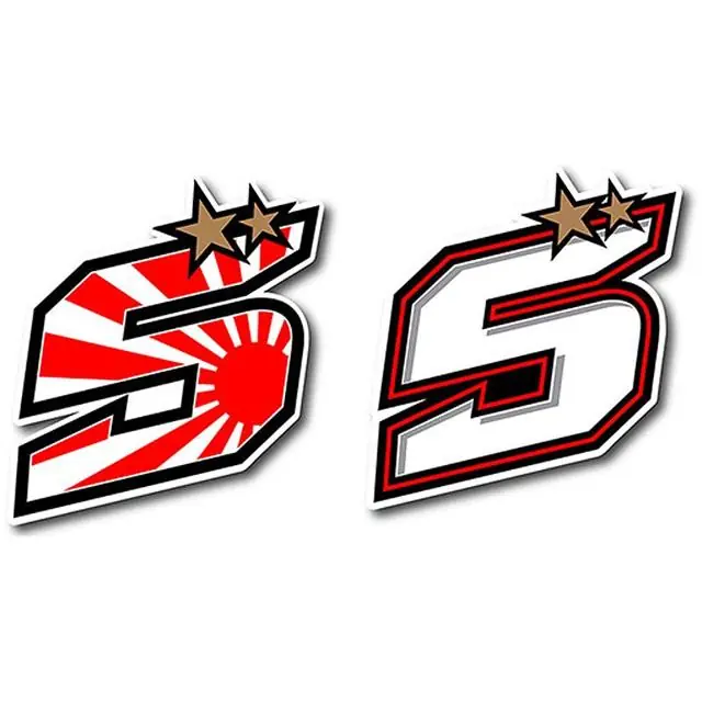 ZARCO Lot De 2 Stickers Z5 + Z5 Kamikaze Fait Main
