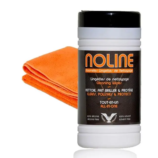 Expédié Aujourd’hui NOLINE Lingettes nettoyantes PRODUIT NETTOYANT UNIVERSEL 80 LINGETTES + 1 MICROFIBRE PRO